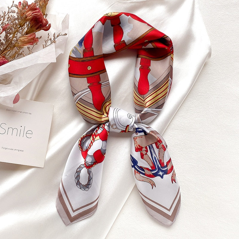 Foulard Chic Femme Décoration Naval | La Parisienne