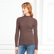 Women's Slim-Fit Reconstructed Cotton Sweater | La Parisienne