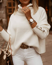 Women's Large Turtleneck Sweater | The Parisian