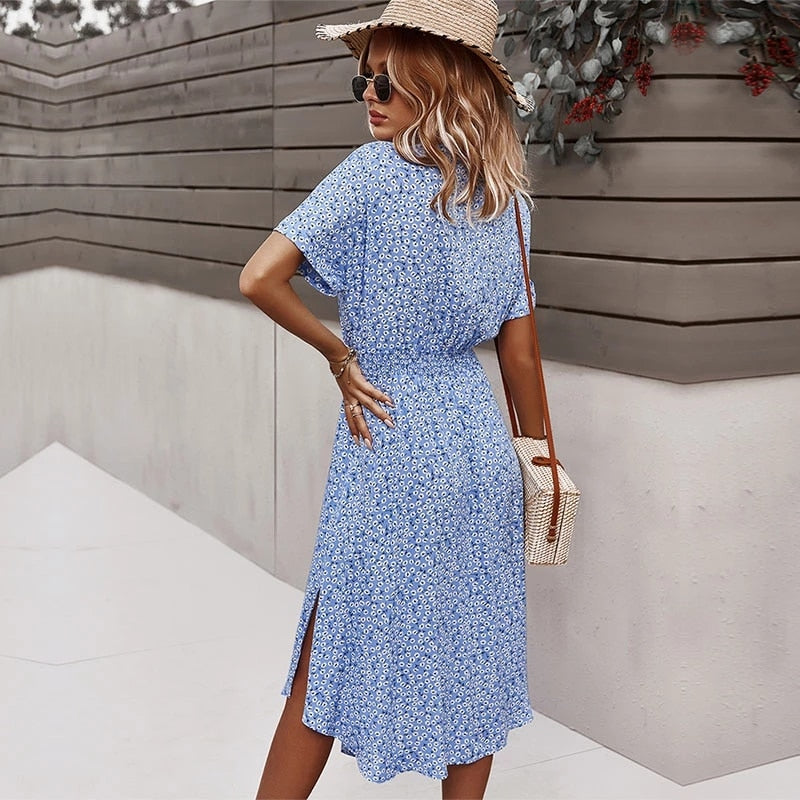 Women's Light Floral Dress | The Parisian