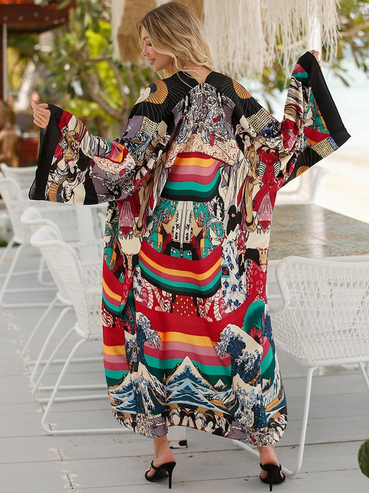 Chic & Bohemian Kimono African Inspiration | The Parisian