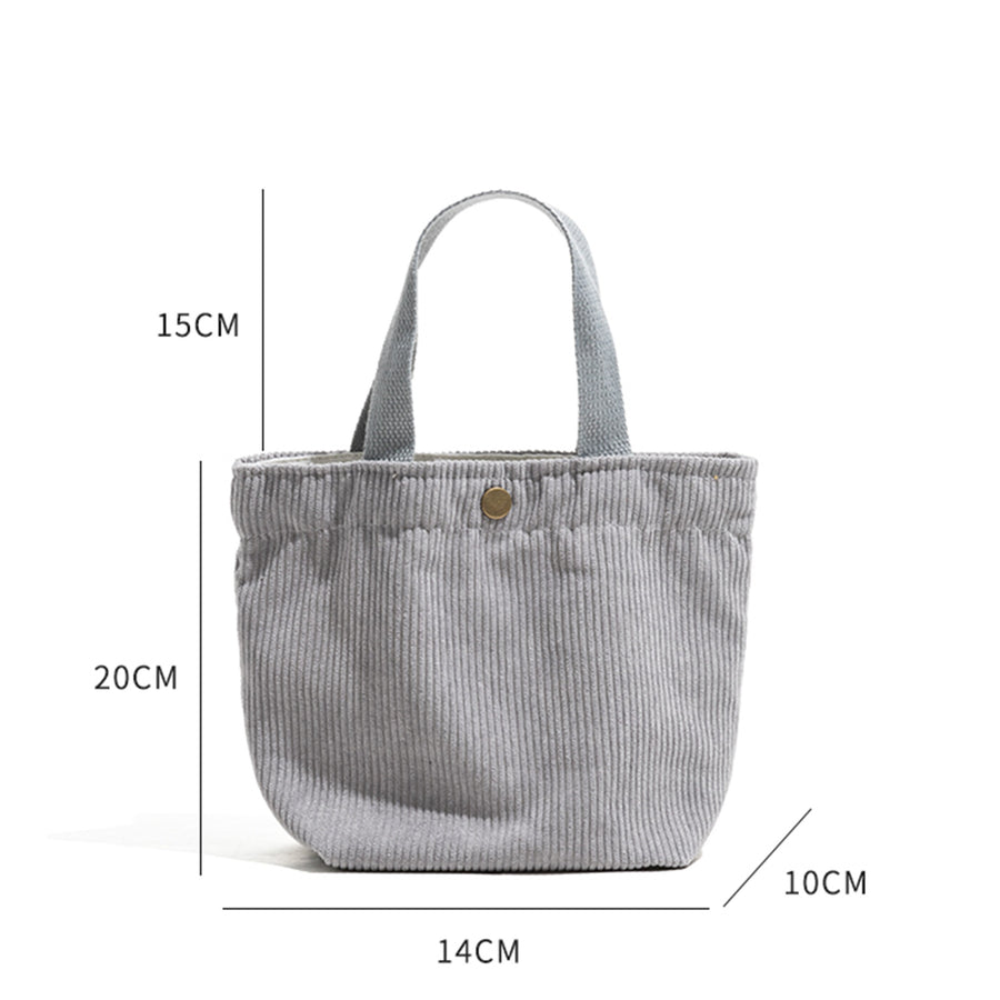 Women's Corduroy Tote Bag | The Parisian
