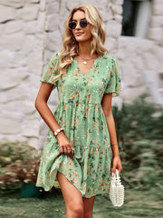 Women's Light Floral Dress | The Parisian