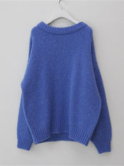 Pull en Laine Recomposé Décontracté Femme | La Parisienne