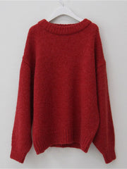 Pull en Laine Recomposé Décontracté Femme | La Parisienne
