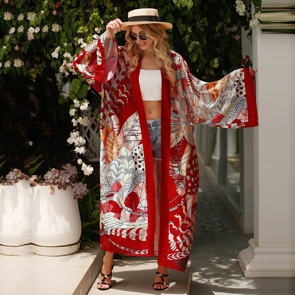 Kimono Chic de Plage Inspiration Japonaise | La Parisienne