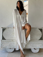 Robe de Plage Ouvert Chic | La Parisienne