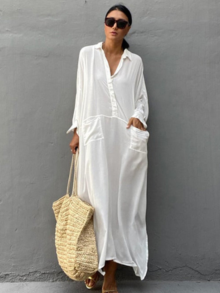 Robe de Plage Ouvert Chic | La Parisienne