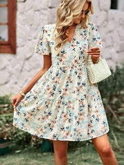 Women's Light Floral Dress | The Parisian