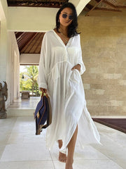 Robe de Plage Ouvert Chic | La Parisienne