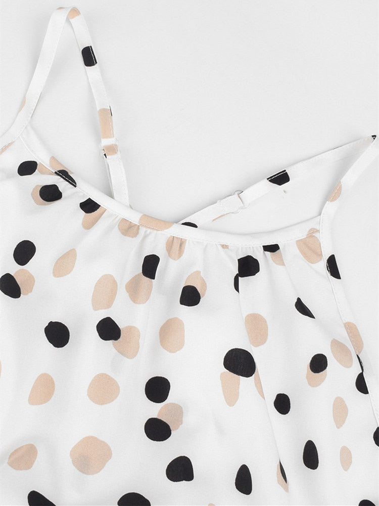 Women's Light Polka Dot Dress | The Parisian