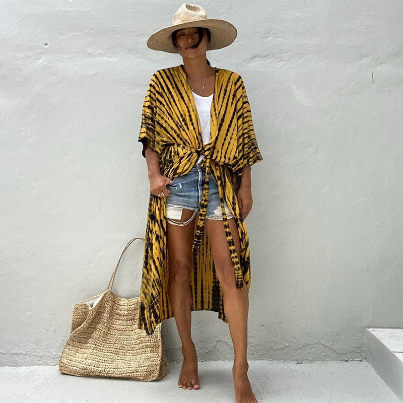 Kimono Bohème Plage | La Parisienne