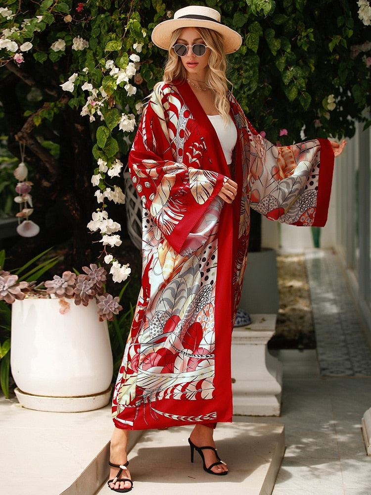 Kimono Chic de Plage Inspiration Japonaise | La Parisienne