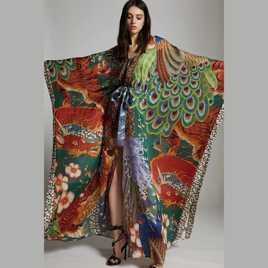 Kimono Phoenix Femme | La Parisienne