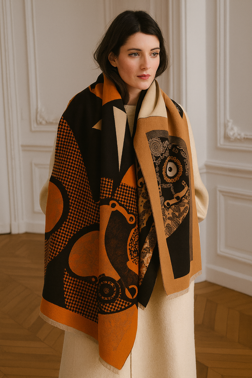 Écharpe Hiver Femme Opéra | La Parisienne