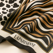 Carré 100% Soie Design Zébré Femme | La Parisienne