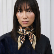 Chic 100% Silk Square for Women | La Parisienne