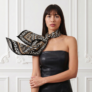 Chic 100% Silk Square for Women | La Parisienne
