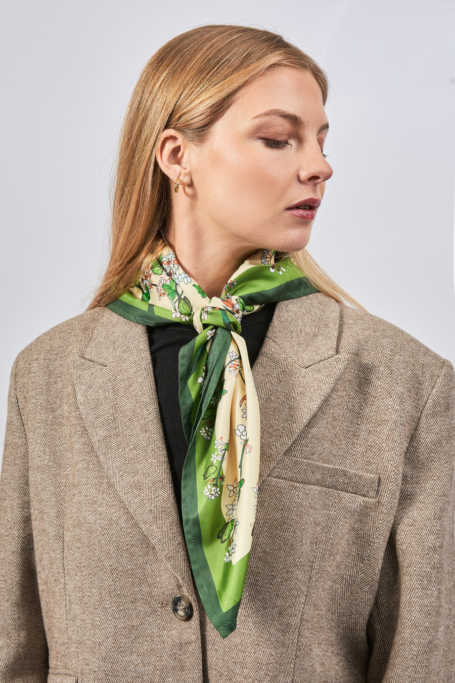 Carré 100% Soie Signature | La Parisienne