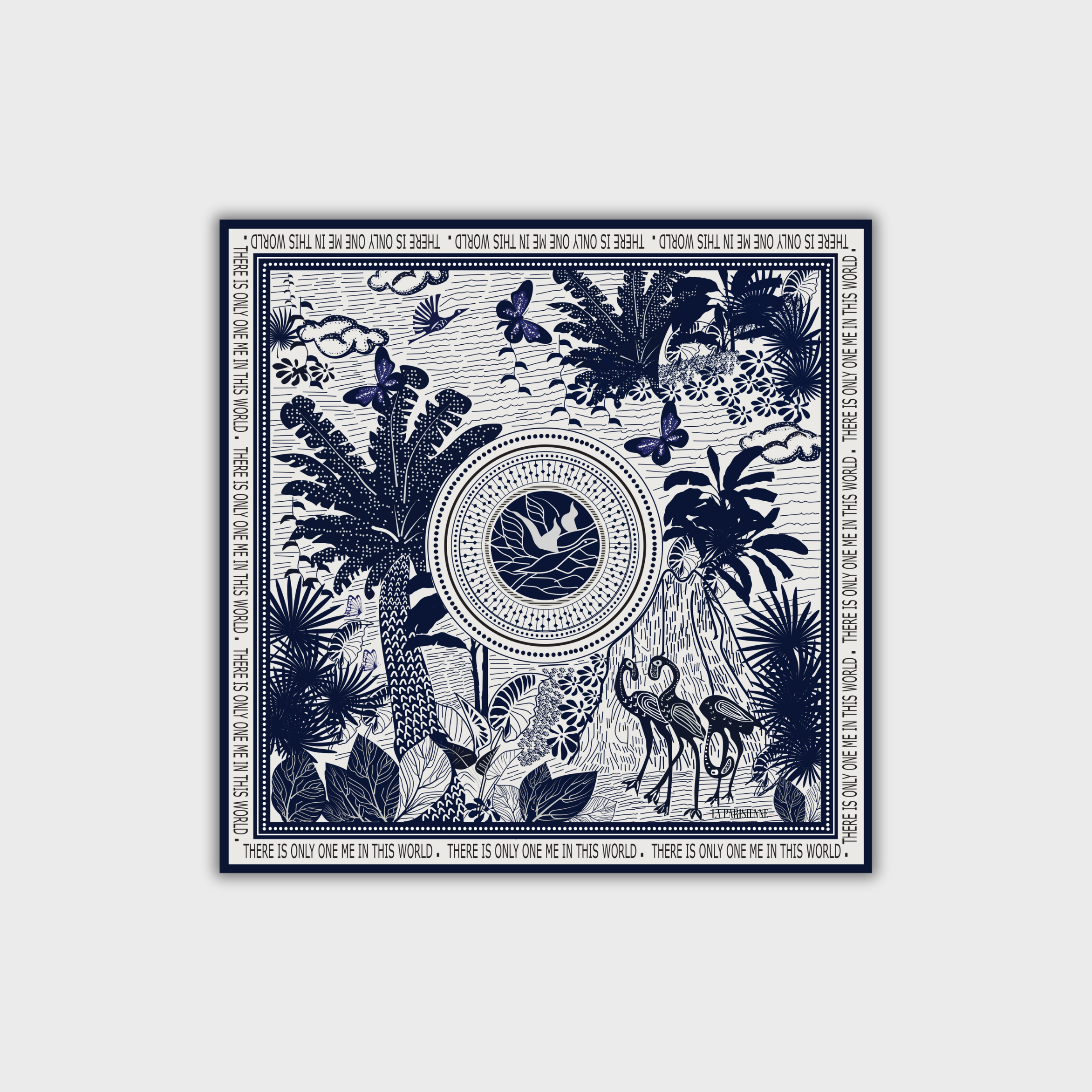 Carré 100% Soie Signature | La Parisienne