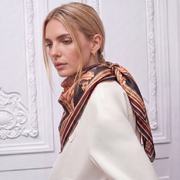 Signature 100% Silk Scarf | La Parisienne
