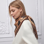Sciarpa 100% seta Signature | La Parisienne