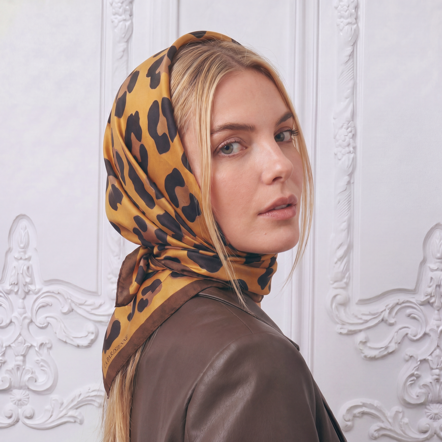 100% Silk Signature Square | La Parisienne