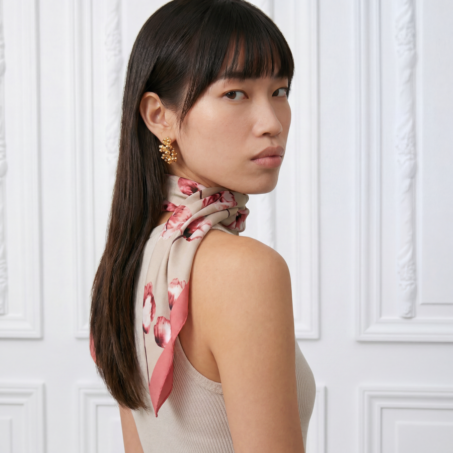 100% Silk Signature Square | La Parisienne