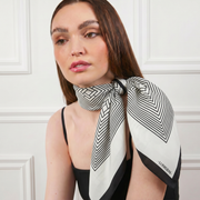 100% Modern Silk Square for Women | La Parisienne