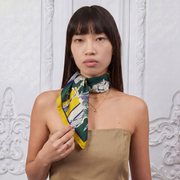 Signature 100% Silk Scarf | La Parisienne