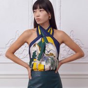 Signature 100% Silk Scarf | La Parisienne
