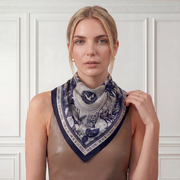 Signature 100% Silk Scarf | La Parisienne