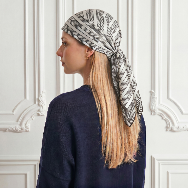 Sciarpa 100% seta Signature | La Parisienne