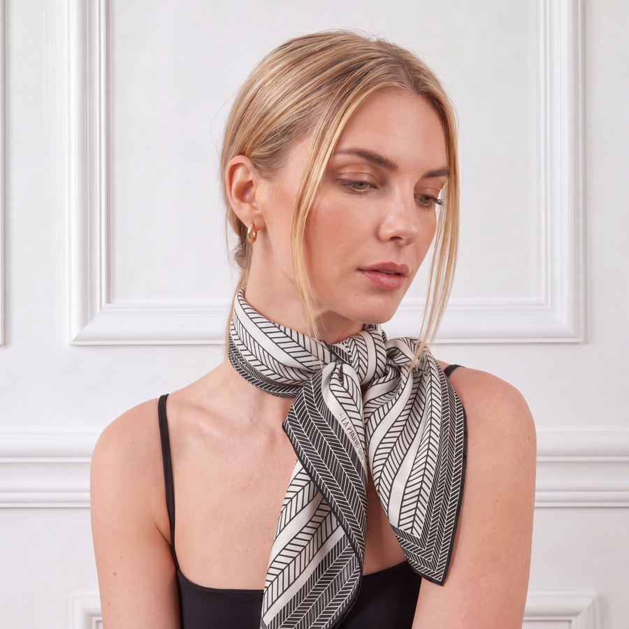 100% Silk Signature Square | La Parisienne