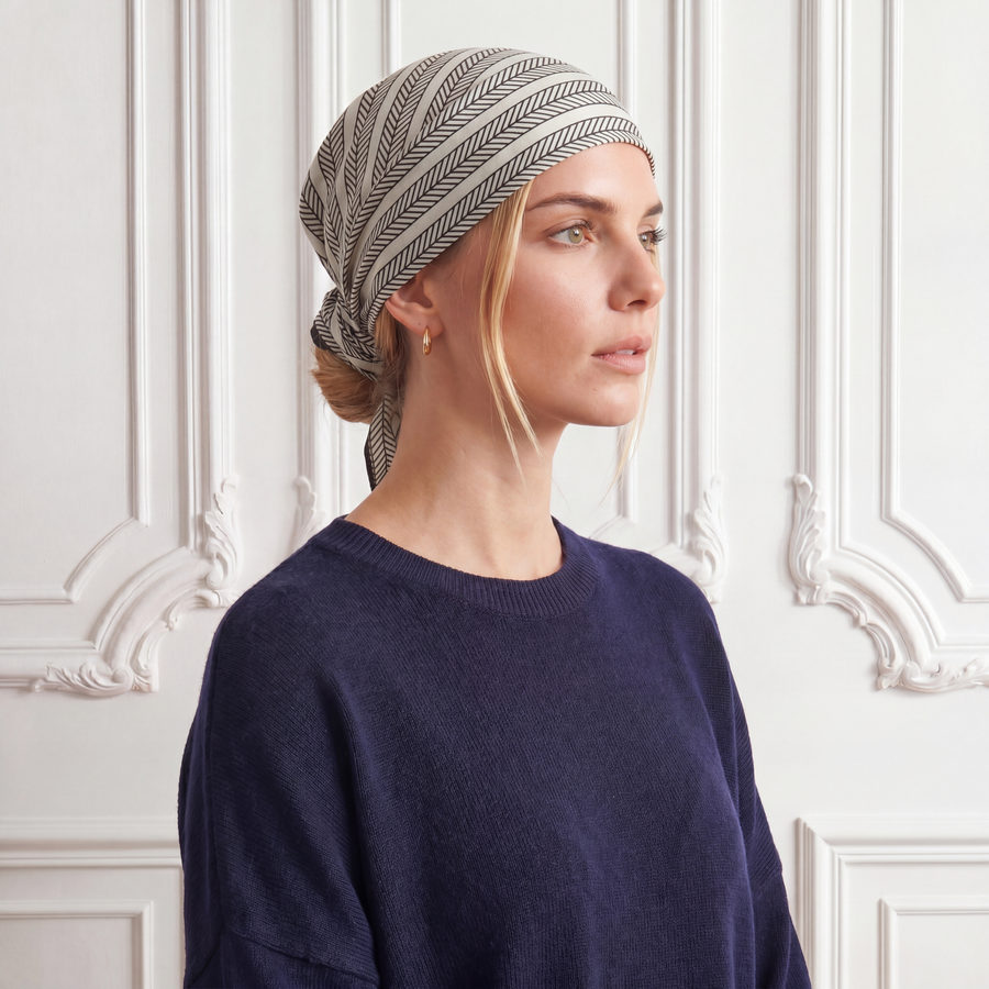 100% Silk Signature Square | La Parisienne