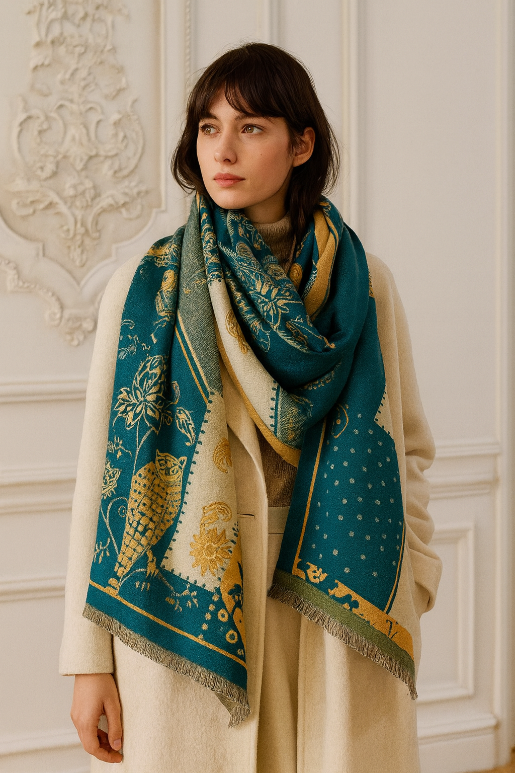 Écharpe Hiver Femme Quai-de-Seine | La Parisienne