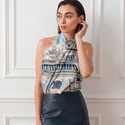 Signature 100% Silk Scarf | La Parisienne