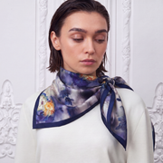 Carré 100% Soie Signature | La Parisienne
