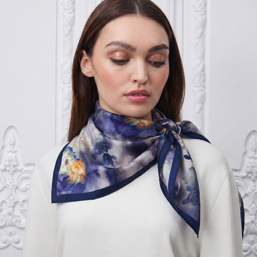 Carré 100% Soie Signature | La Parisienne