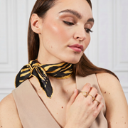 Sciarpa 100% seta Signature | La Parisienne