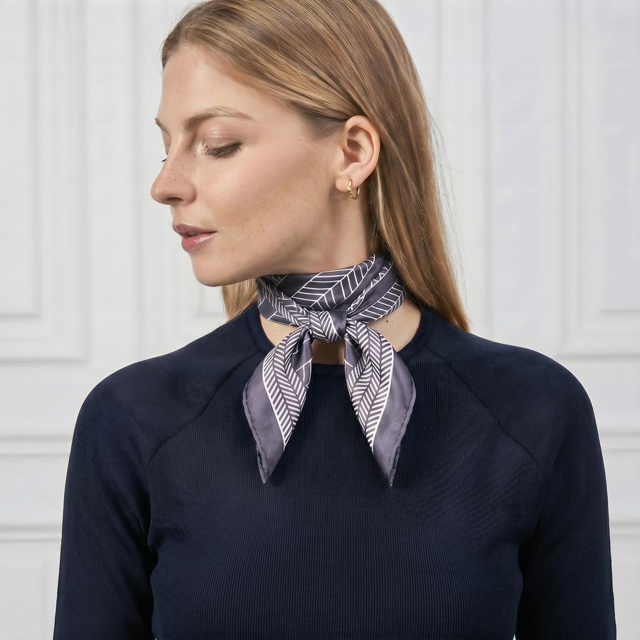 Signature 100% Silk Scarf | La Parisienne