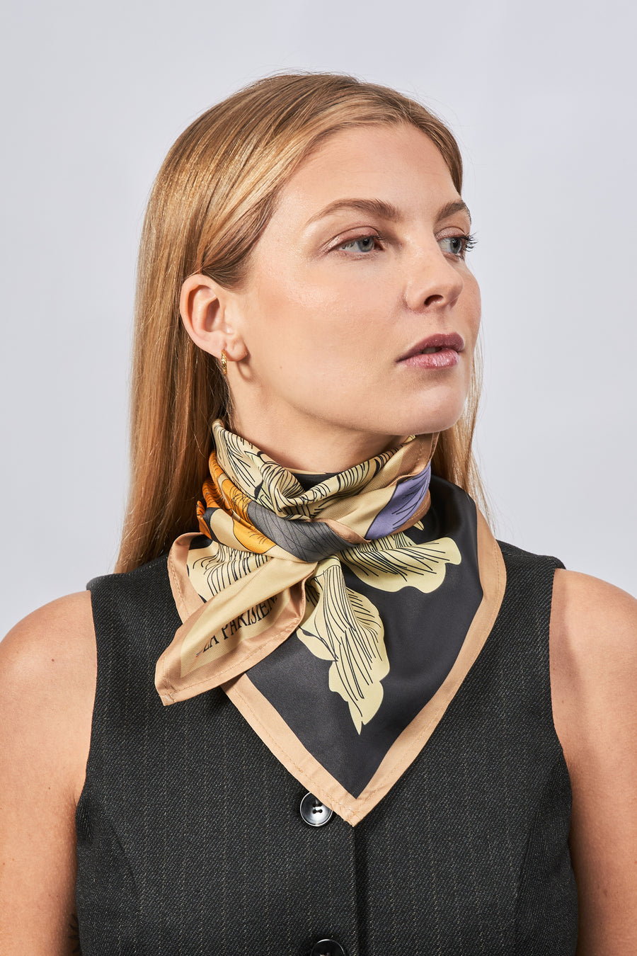 Carré 100% Soie Signature | La Parisienne