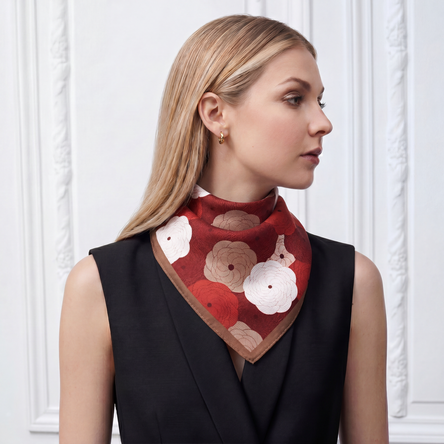 Sciarpa 100% seta Signature | La Parisienne