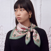 Signature 100% Silk Scarf | La Parisienne