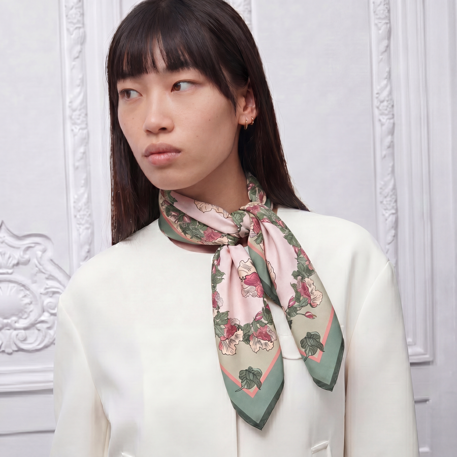 Signature 100% Silk Scarf | La Parisienne