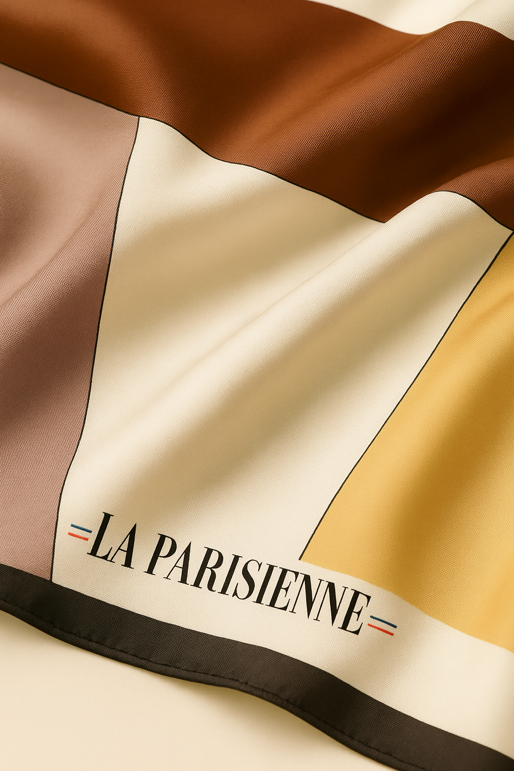 Foulard Décontracté Décoration Tricolore Femme | La Parisienne