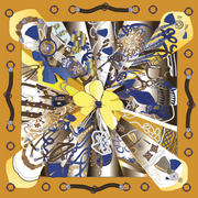 Carré de Soie Élaboré Foulard Femme | La Parisienne