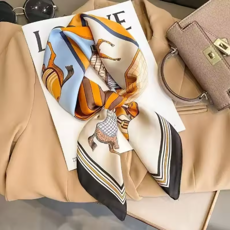 Sciarpa 100% seta Signature | La Parisienne