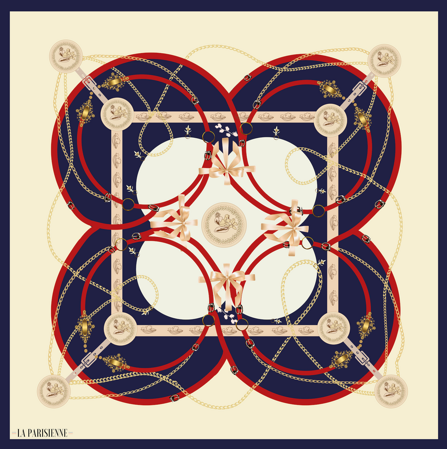 Carré 100% Soie Signature | La Parisienne