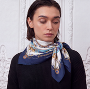 Signature 100% Silk Scarf | La Parisienne